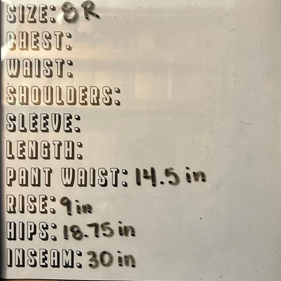 WHBM Womens Size 8R Legacy Fit Flare Leg Dress Pants Career Beige Black Mid Rise - Picture 7 of 7